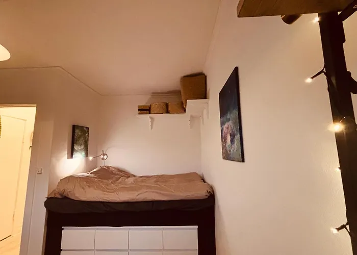 Hyggeligt Kunst Studie Tæt På Vandet Lejlighed